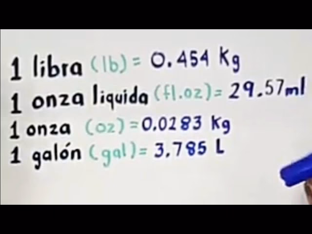 ¿Qué son las libras?