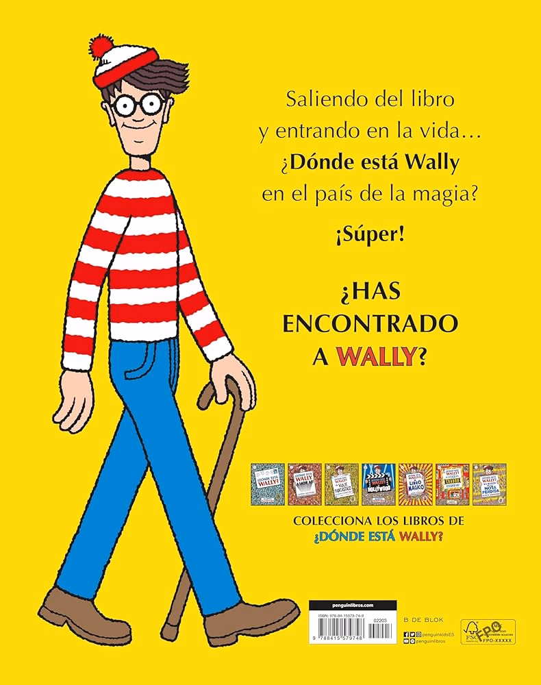 ¿Cómo encontrar a Wally en los libros?
