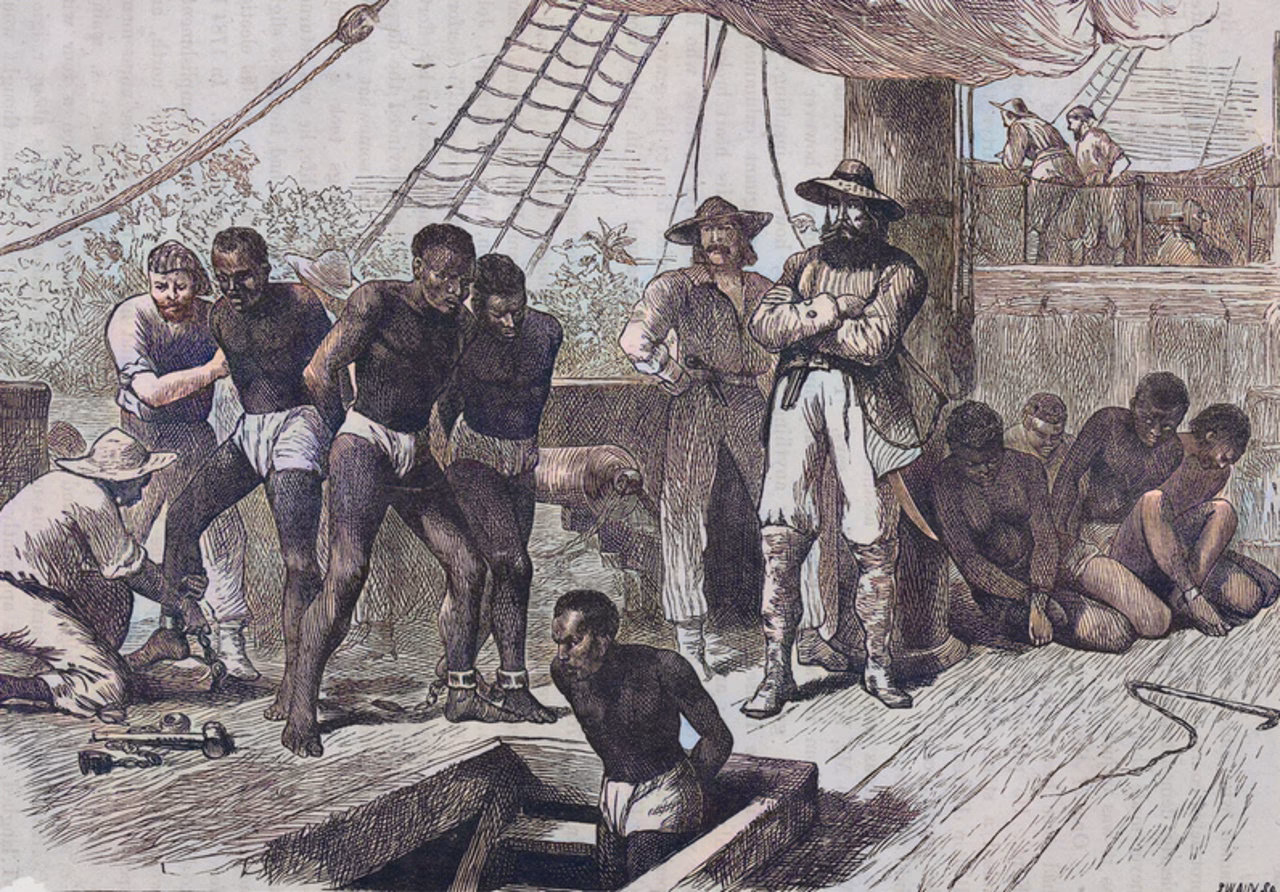 ¿Cuándo se reglamentó la ley de esclavos?