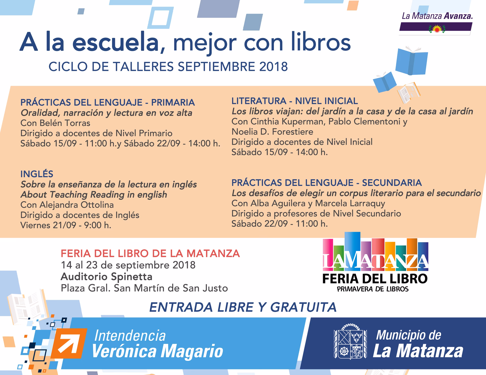 ¿Dónde está publicada la imagen de libros de la Escuela?
