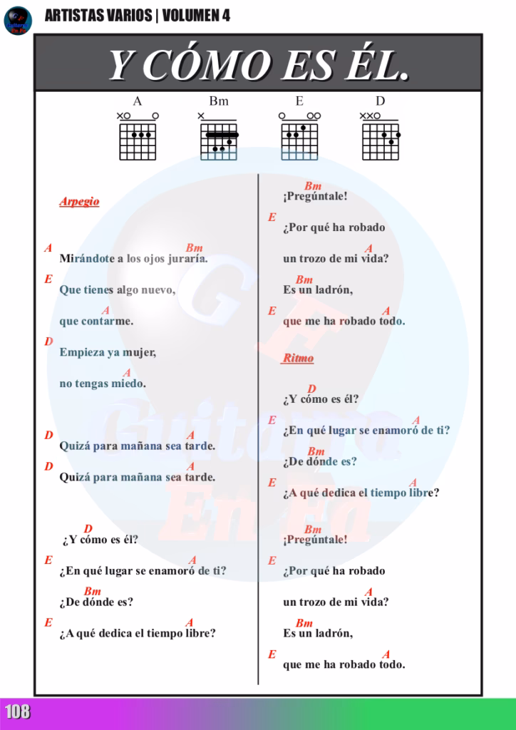 ¿Cuáles son los acordes que se utilizan en el tiempo?