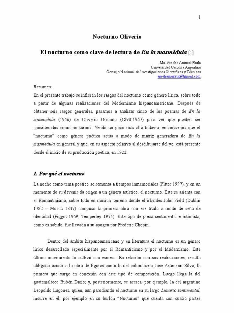 ¿Quién escribió la reseña de los nocturnos?