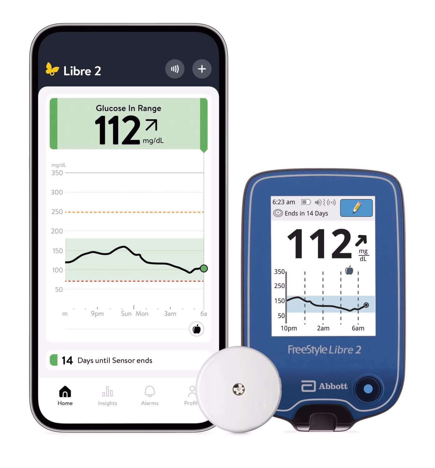 ¿Qué hace el sensor Freestyle libre?