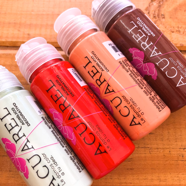 ¿Qué características tienen las pinturas acrílicas?