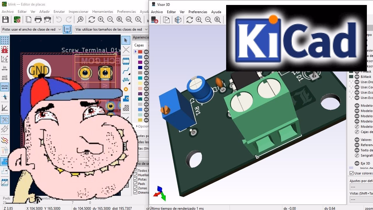 Does KiCad have a footprint for a buzzer?