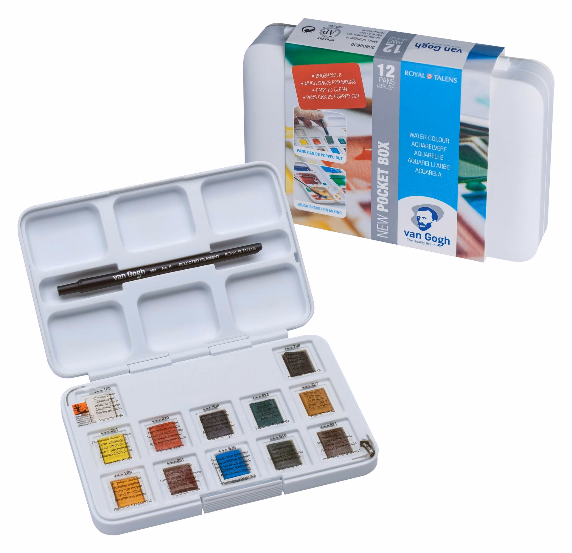 ¿Cómo evitar manchas en las acuarelas Van Gogh?