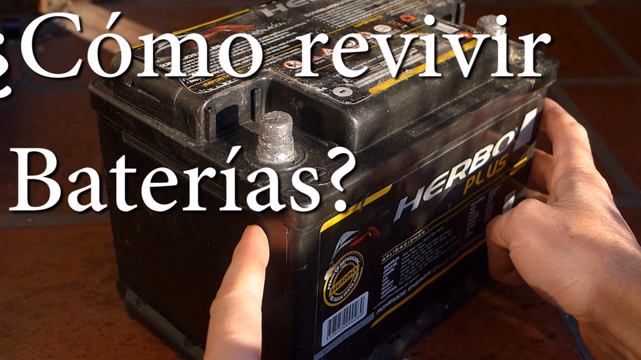 ¿Qué son las baterías libres de mantenimiento y de agua?