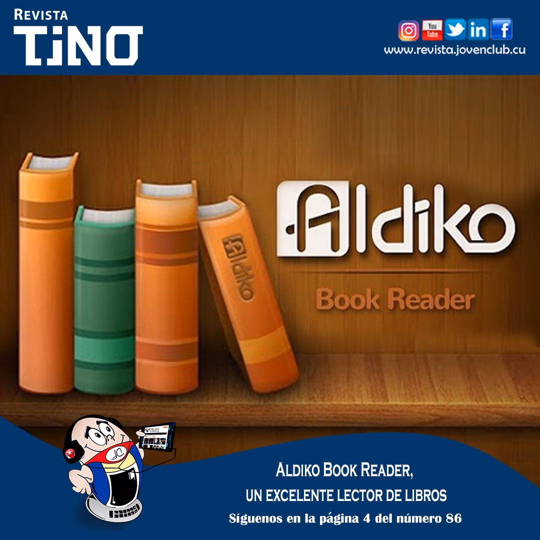 ¿Qué características ofrece Aldiko en la primera versión?