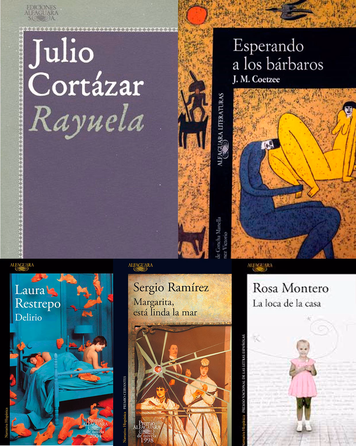 ¿Dónde puedo encontrar la información de los libros Alfaguara?