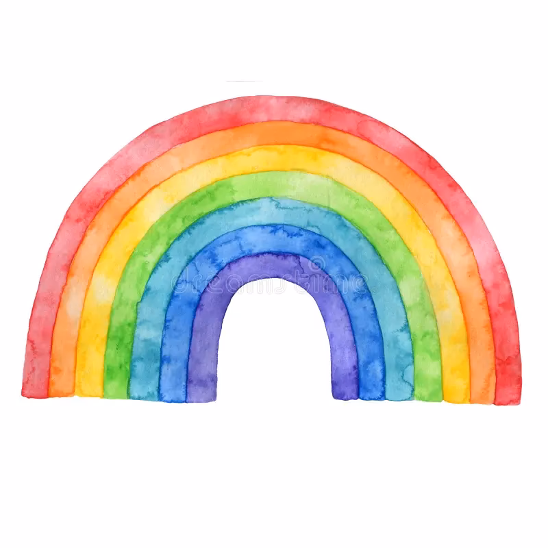 ¿Cuáles son los colores del arcoíris?