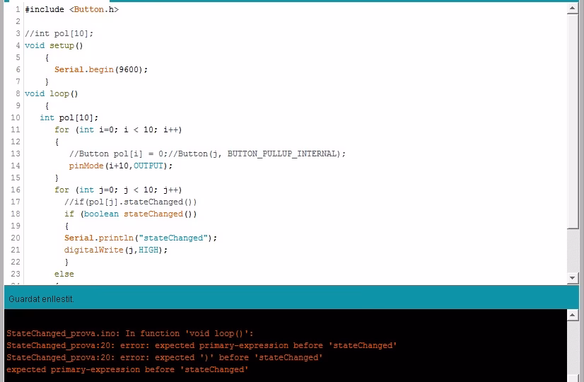 ¿Cómo resolver un error en la librería?