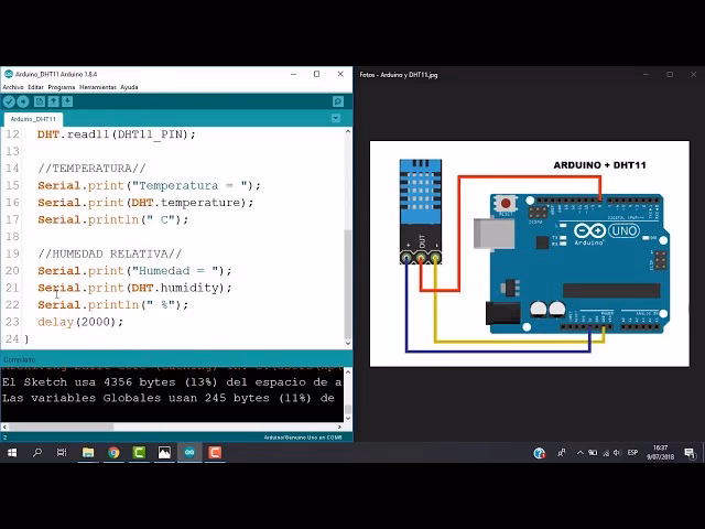 ¿Cómo leer la temperatura de un sensor?