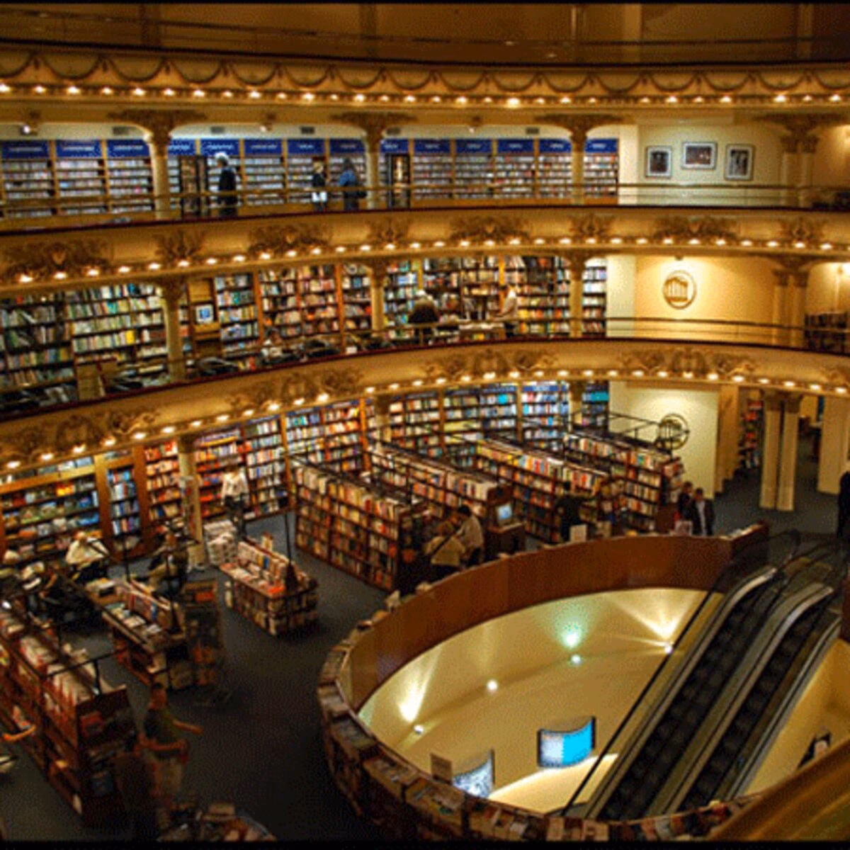 ¿Cuáles son los países con más librerías?