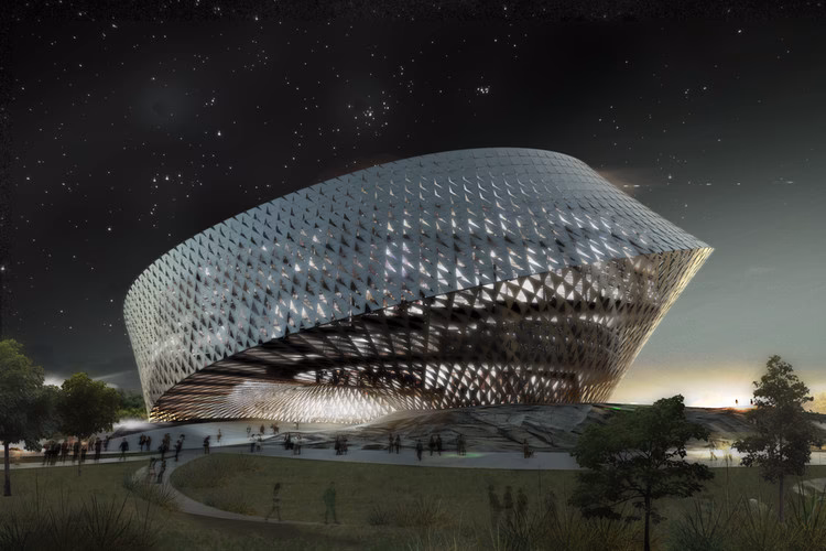 Who designed Astana National Library?