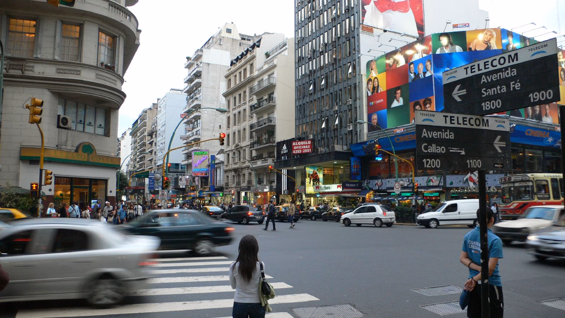 ¿Cuáles son los tramos más tradicionales de la Avenida Santa Fe?