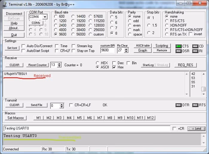 How do I use usart2 & usart3 in a ringbuffer?