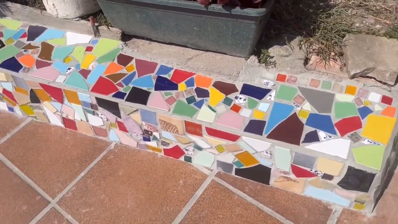 ¿Cómo hacer mosaico de azulejos?