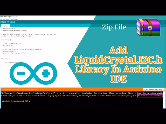 ¿Cómo instalar la librería liquidcrystal I2C?