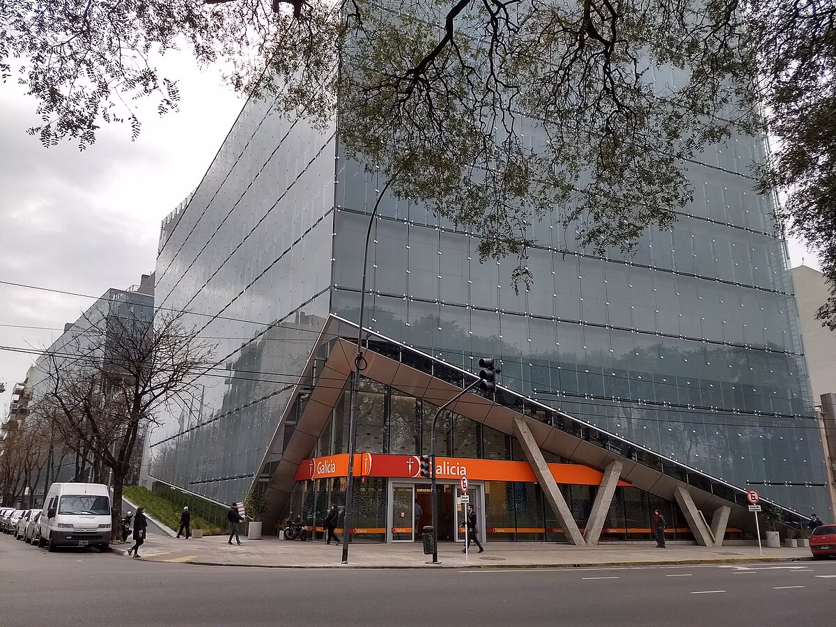 ¿Dónde se encuentra el Banco Galicia en Rosario?