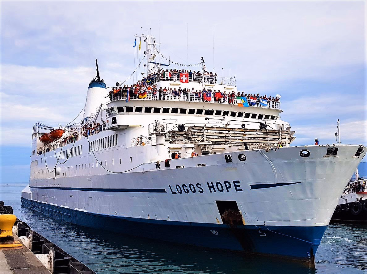 ¿Dónde se construyó el Logos Hope?