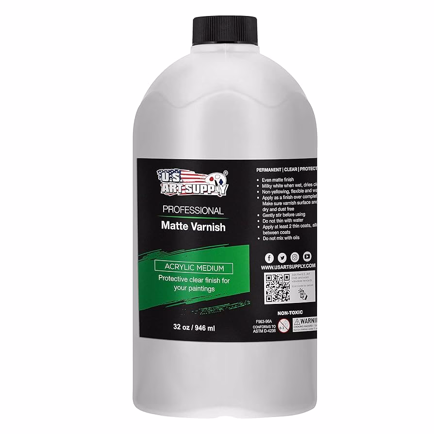 ¿Qué es el barniz acrílico spray mate?