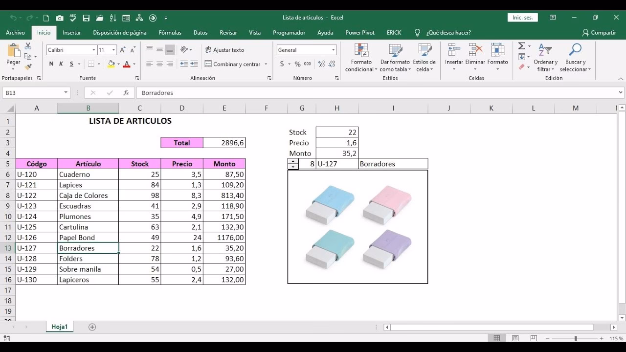 ¿Cómo gestionar una colección de libros en Excel?