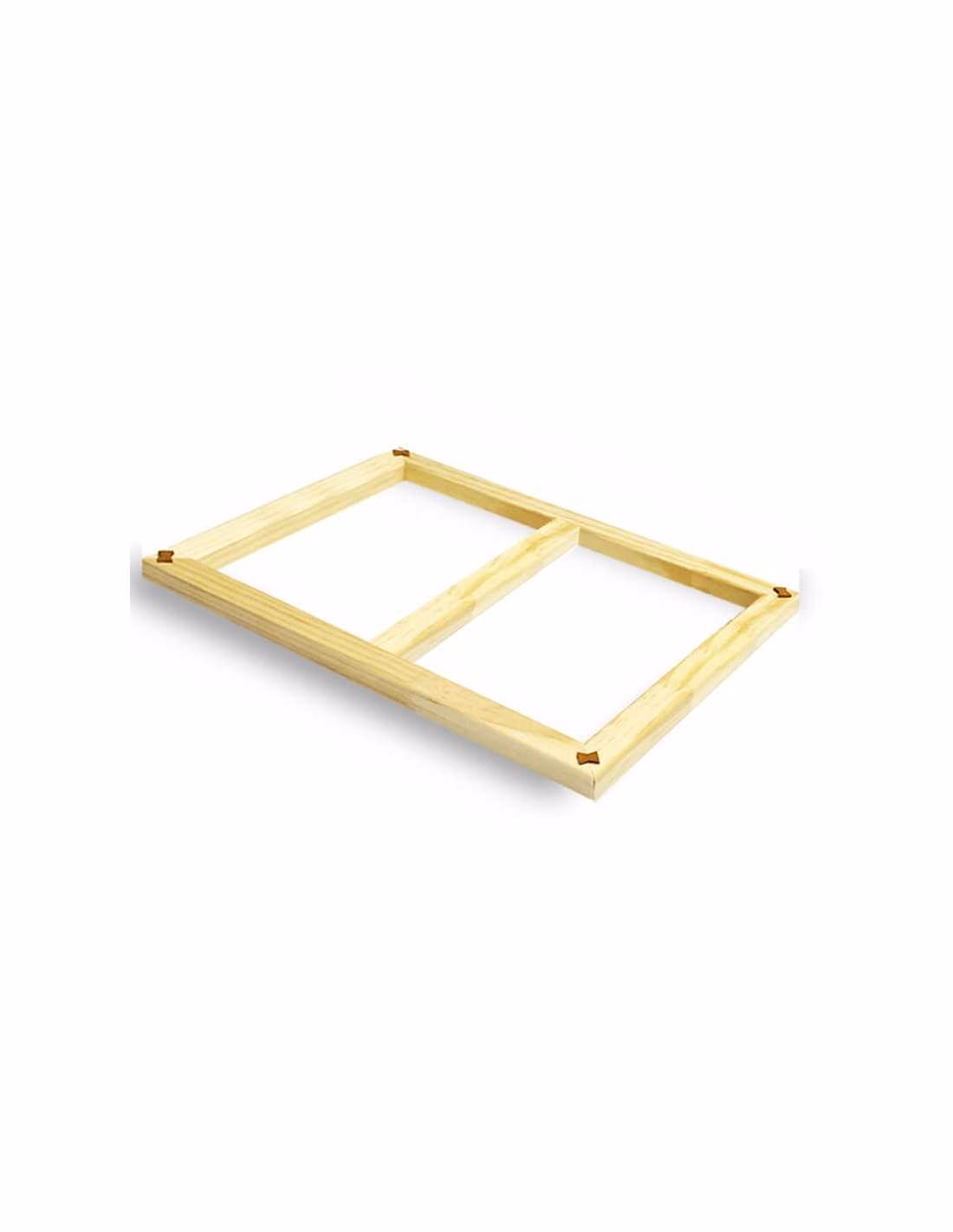 ¿Cómo se construye un bastidor rectangular?