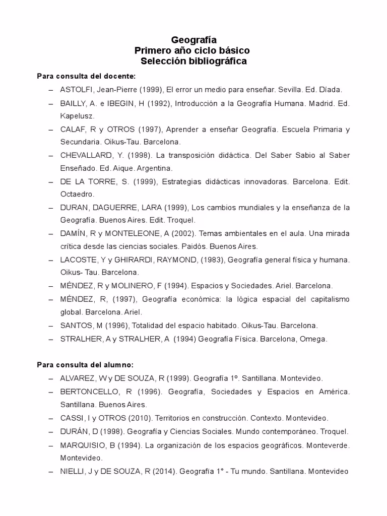 ¿Quién escribió los libros de Geografía?