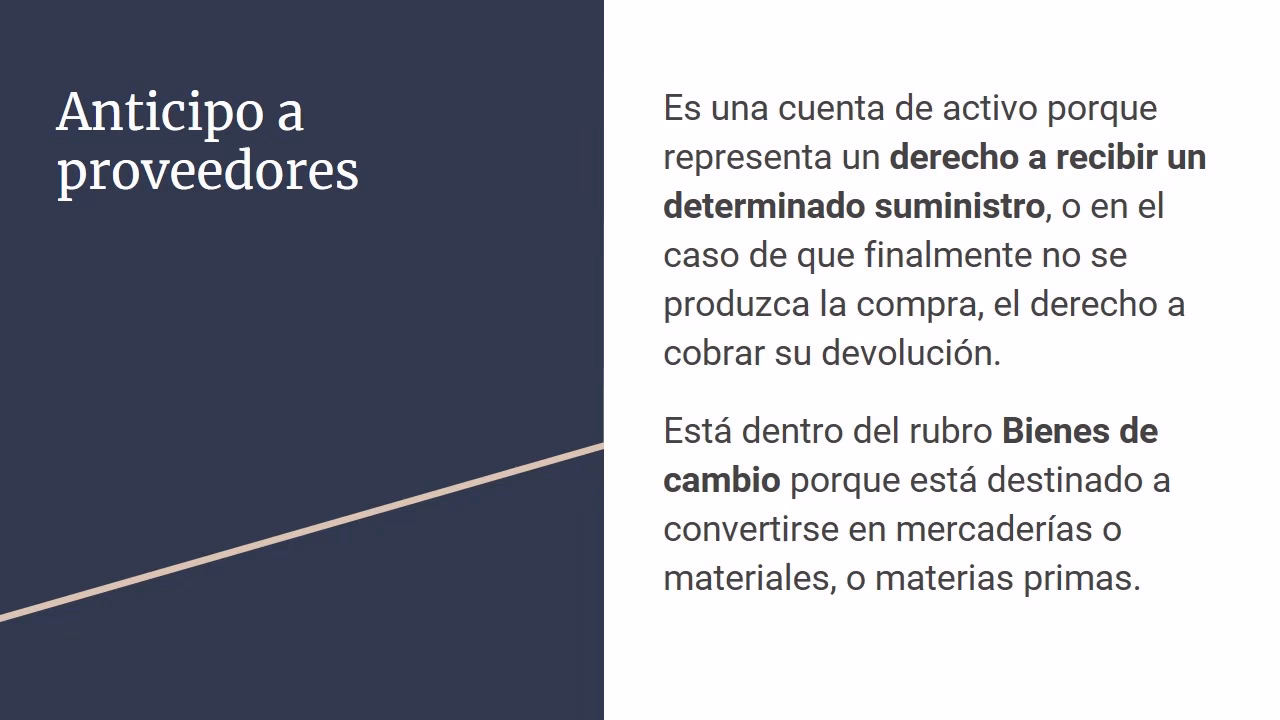 ¿Cómo se regulan los bienes de cambio en Argentina?