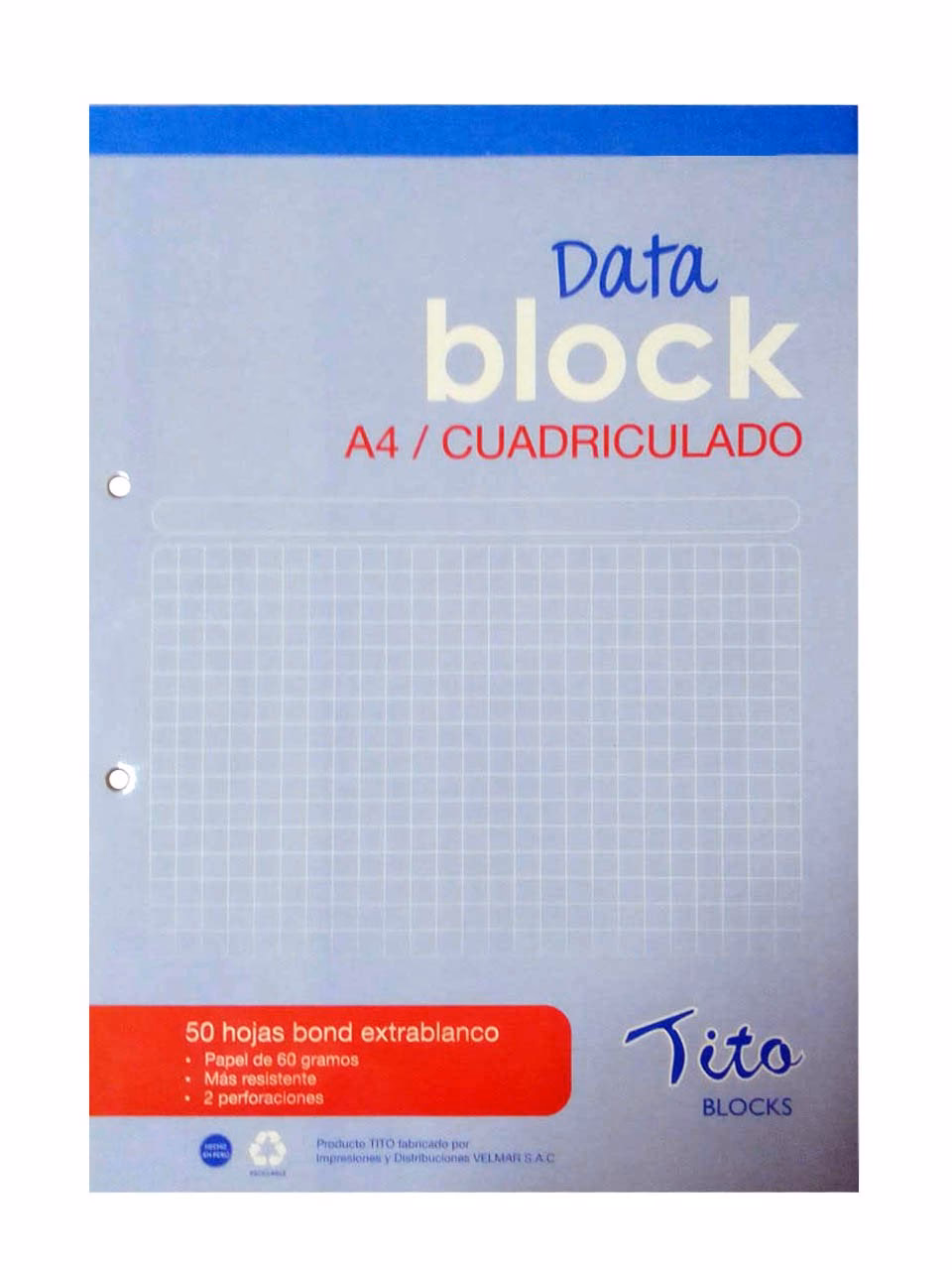 ¿Qué es un block de hojas cuadriculadas?