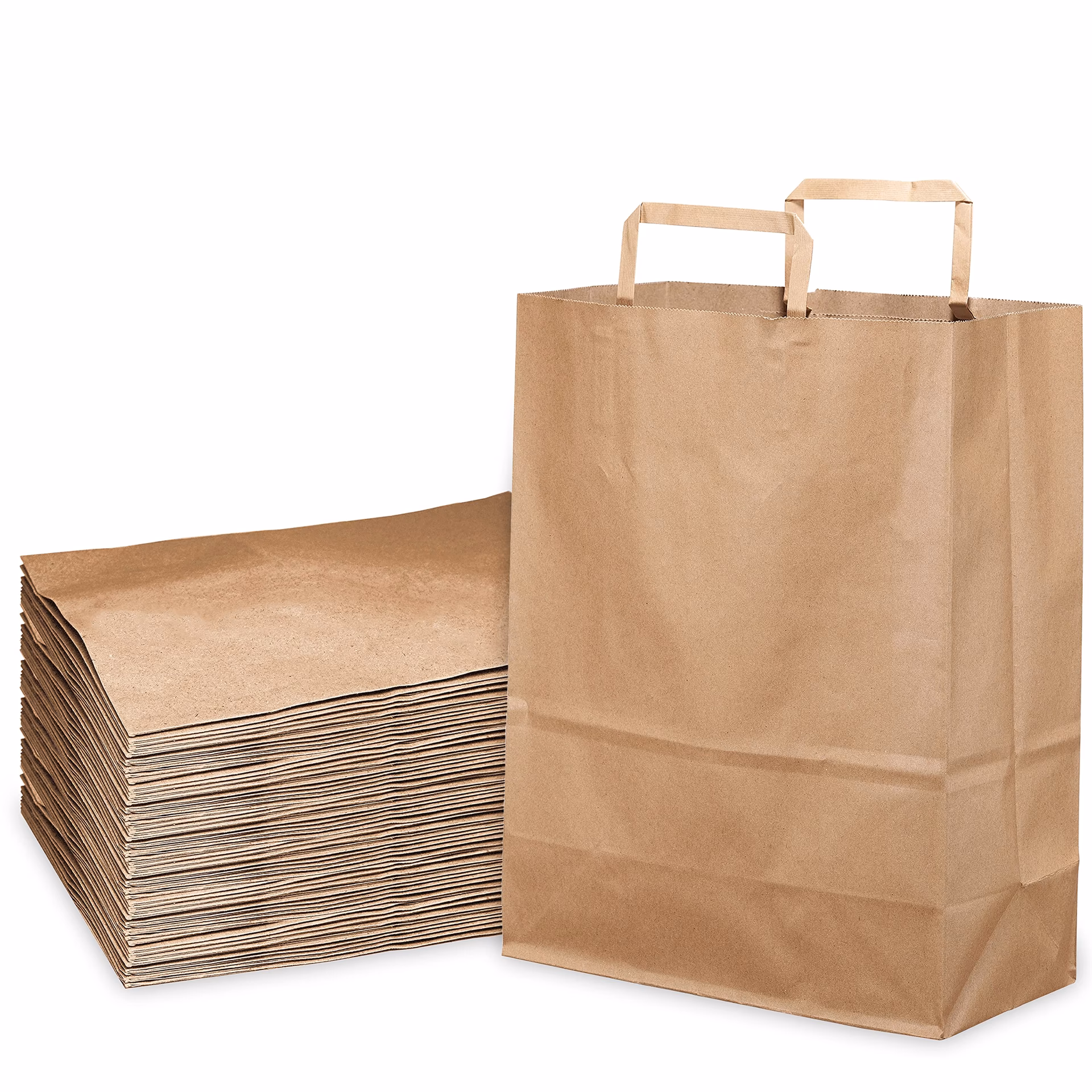 ¿Qué son las bolsas de papel madera?