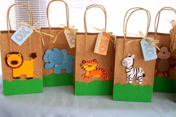 ¿Cómo se hacen las bolsas de cumpleaños?