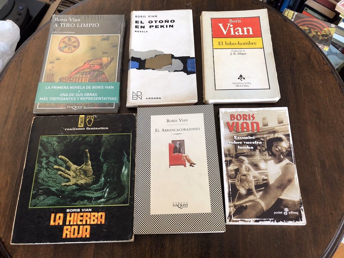 ¿Qué son las novelas de Boris Vian?