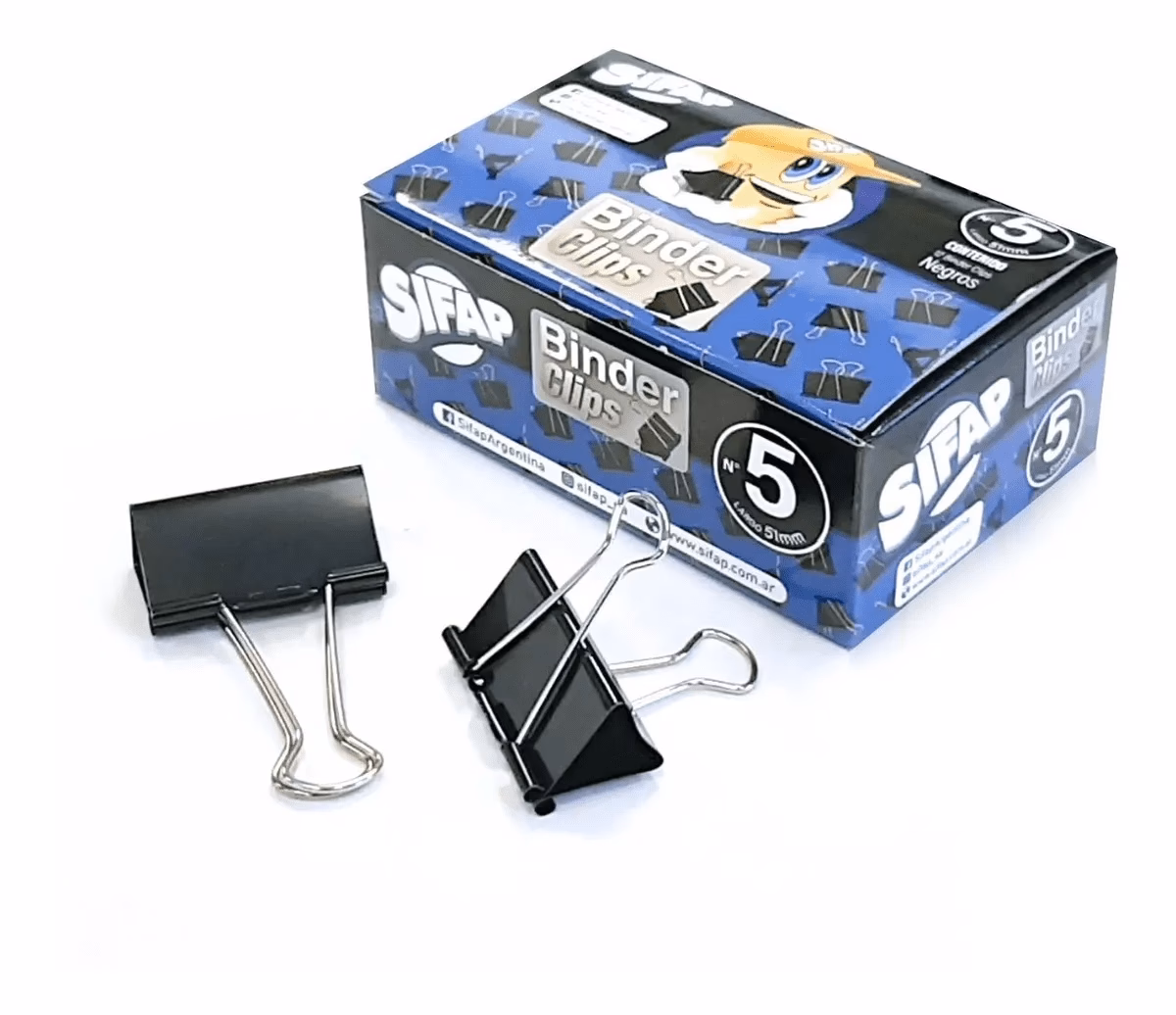 ¿Quién inventó el broche aprietapapeles?