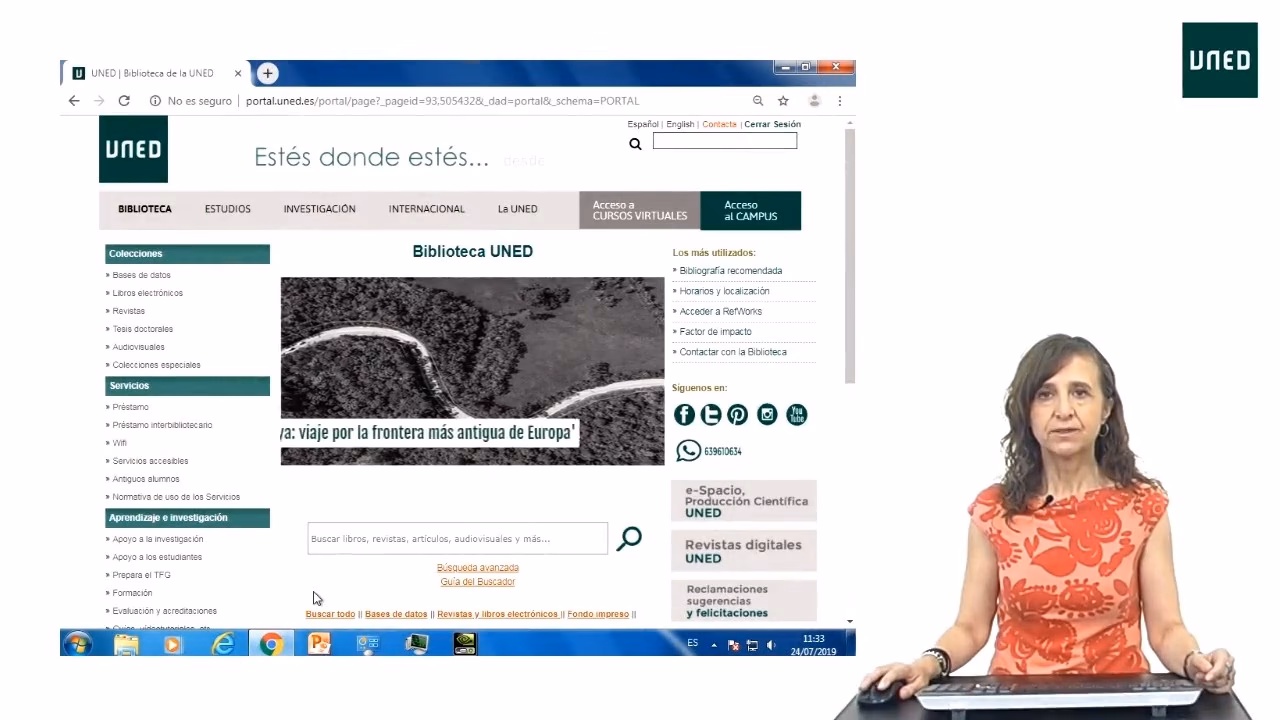 ¿Qué es la librería virtual de la UNED?