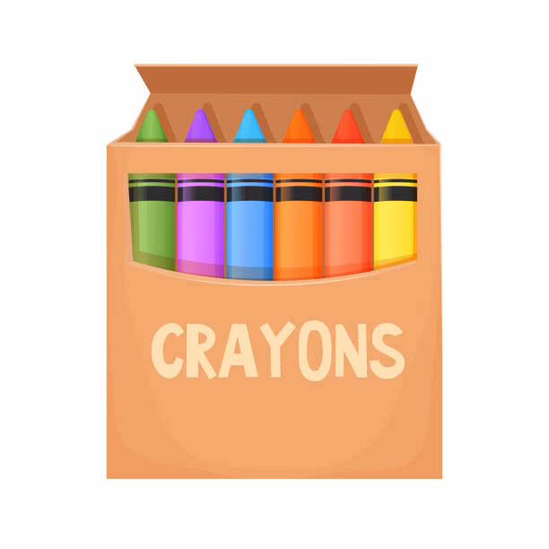 ¿Cuántos crayones hay en una caja?