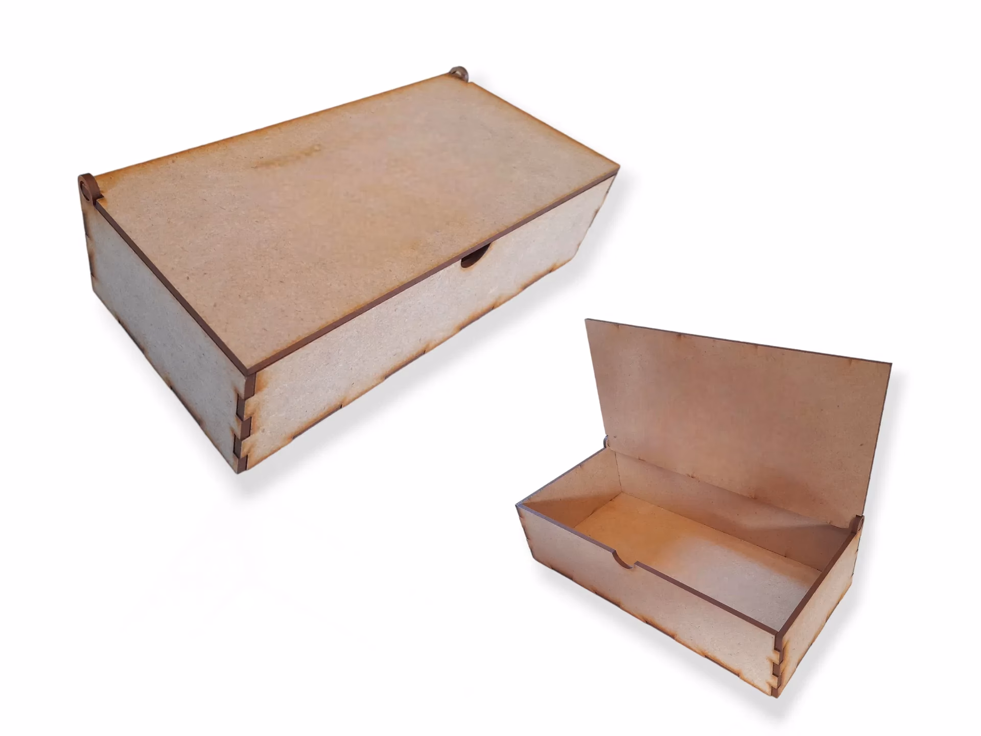 ¿Cómo se fabrica una caja sin tapas?