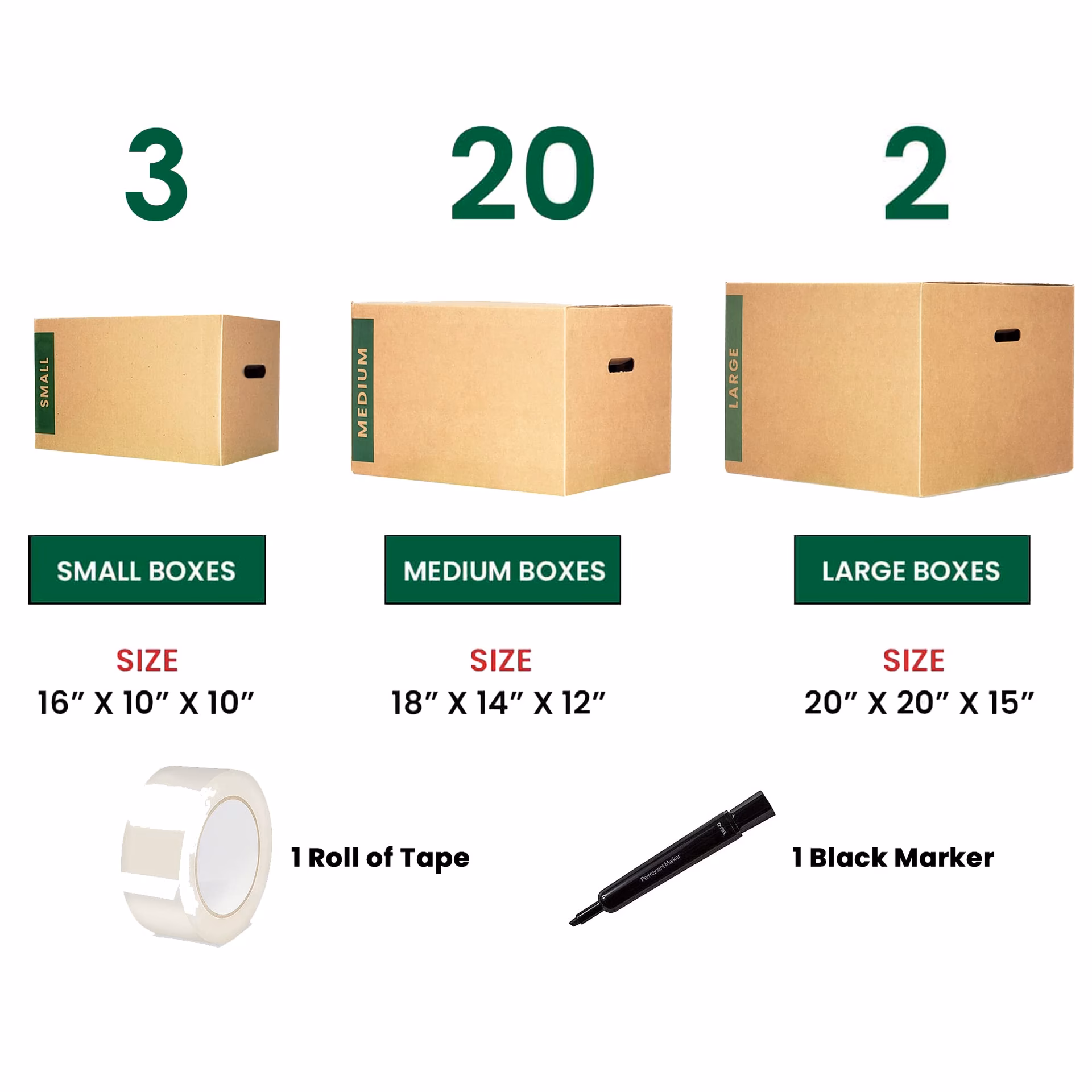 ¿Qué tipo de cajas son adecuadas para mudanzas?