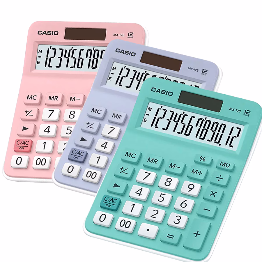 ¿Qué ofrece la serie de calculadoras de colores de Casio?