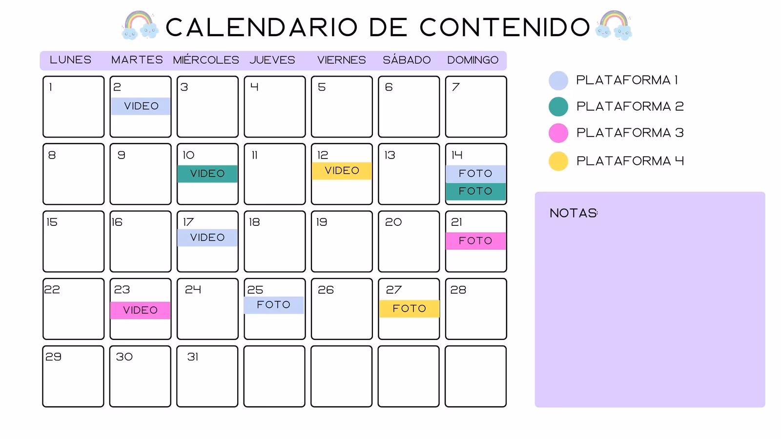 ¿Cómo se pueden ver los calendarios en la vista combinada?