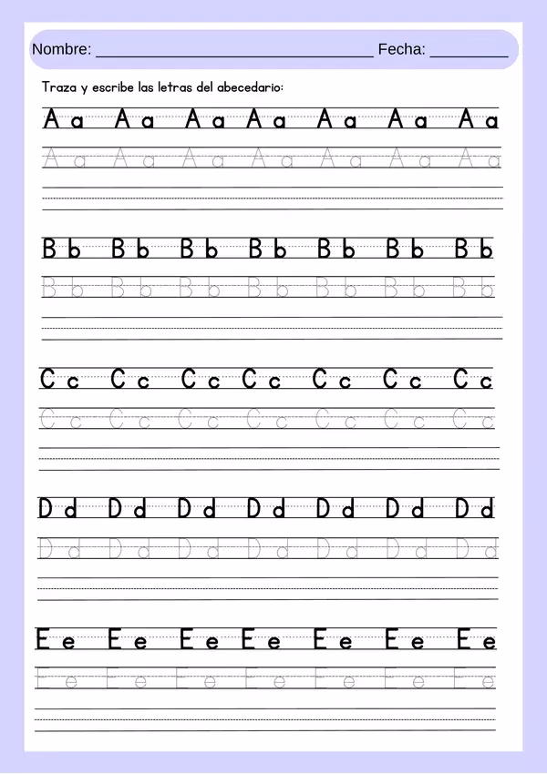 ¿Cómo trabajar la caligrafía de imprenta?