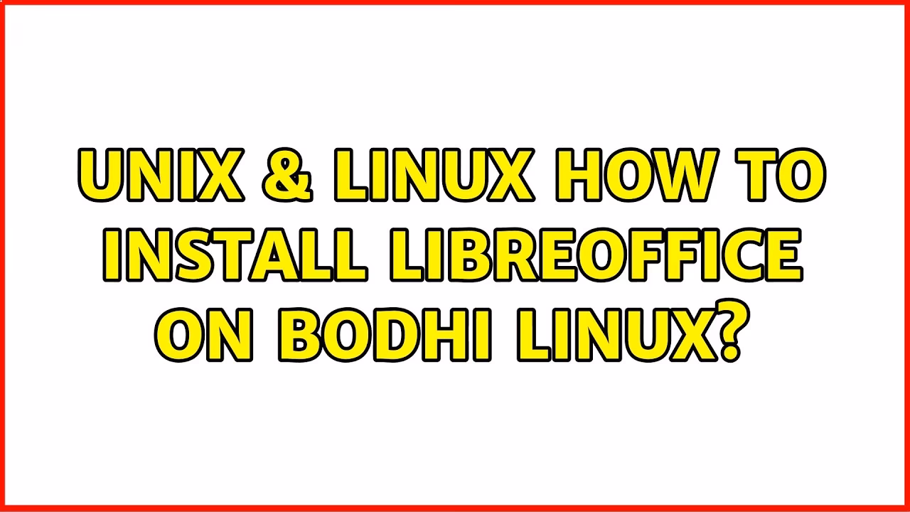How to install LibreOffice in Debian?