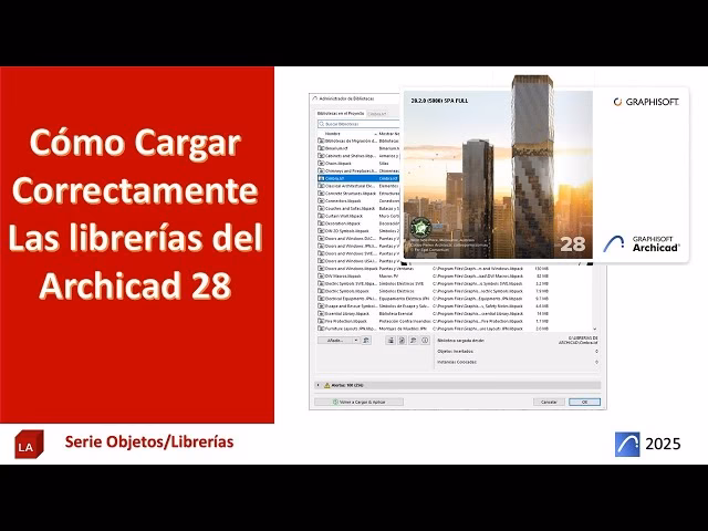 ¿Cómo migrar Bibliotecas de ArchiCAD?