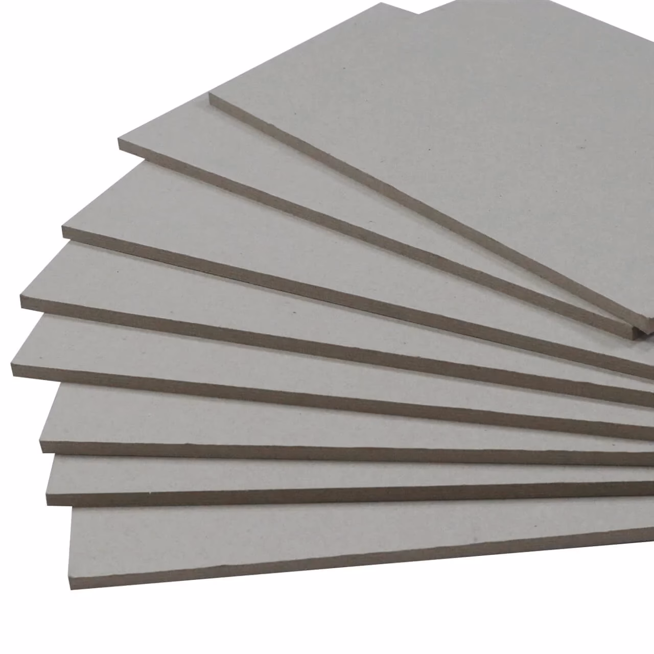 ¿Qué es el cartón prensado en gris?