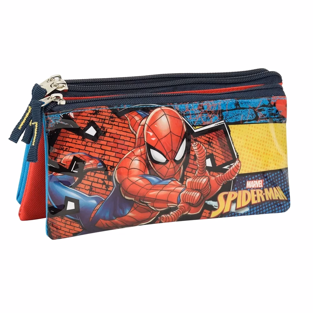 ¿Cuánto mide el estuche de Spiderman?