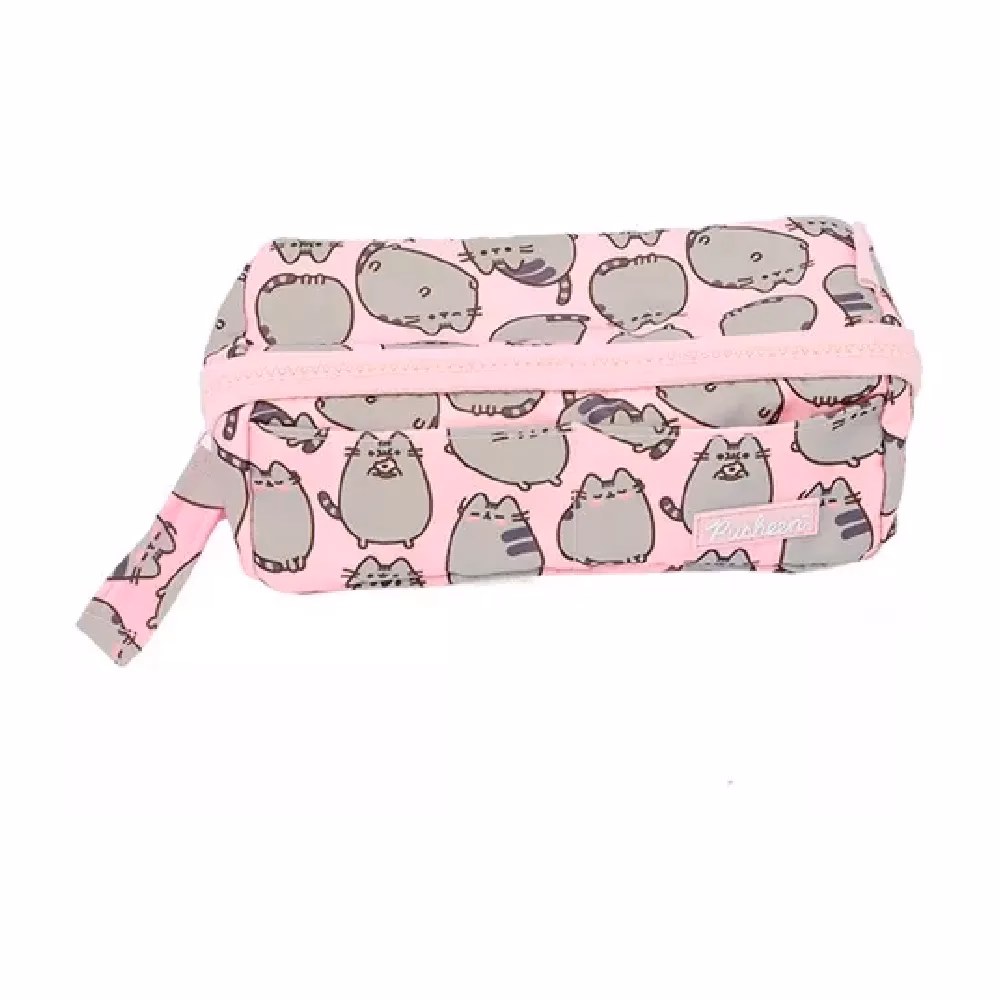 ¿Cuáles son las dimensiones de la cartuchera Mooving cuádruple Pusheen?