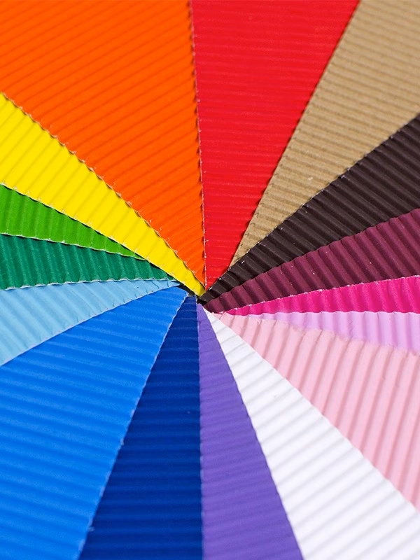 ¿Qué es la cartulina corrugada?