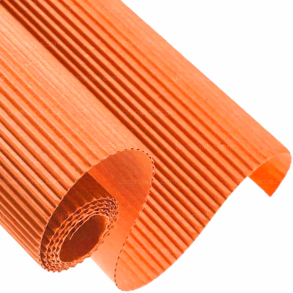 ¿Qué es la cartulina corrugada?