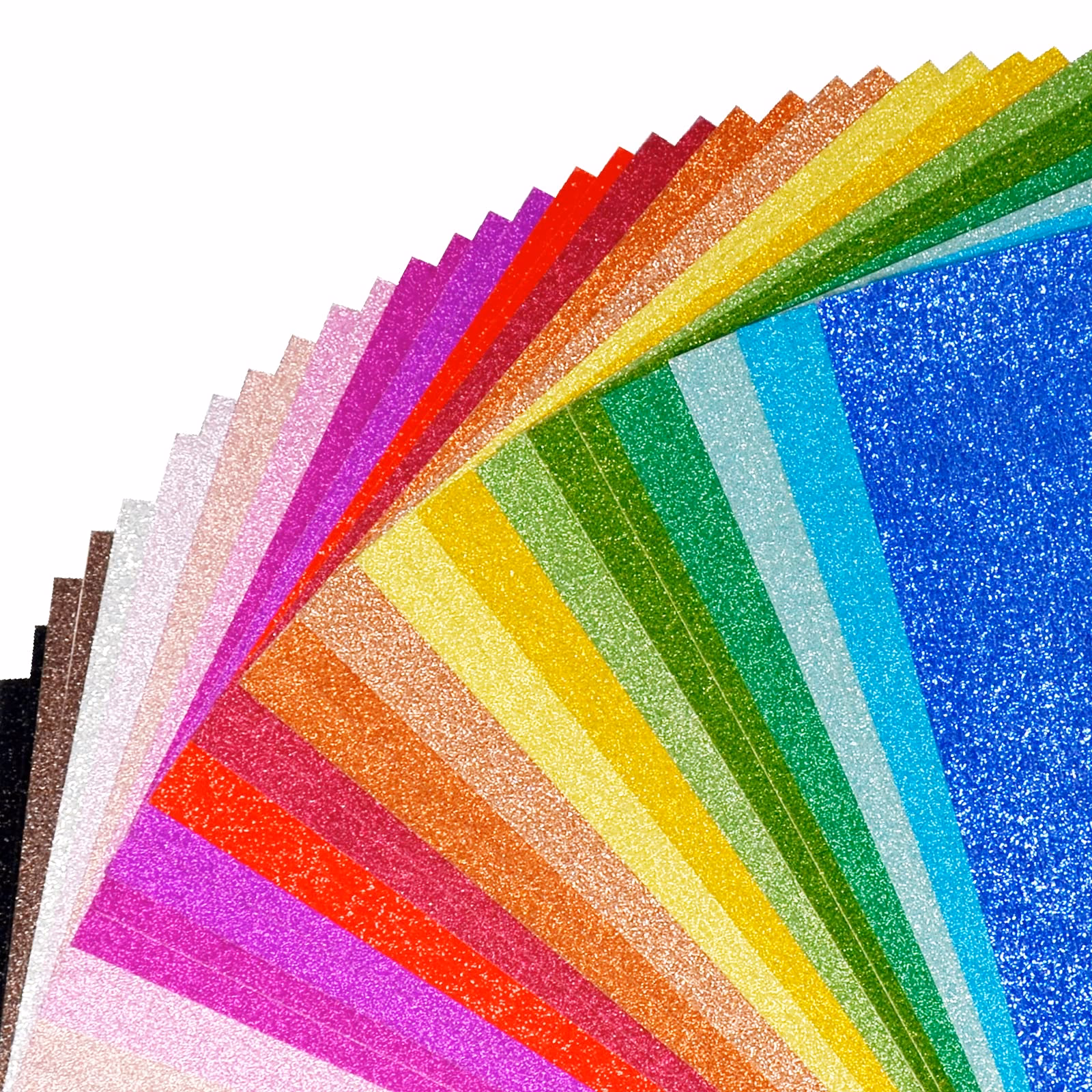 ¿Qué es una cartulina de papel con brillantina?