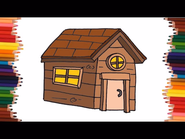 ¿Qué ofrece Pinterest para casa de madera dibujo?